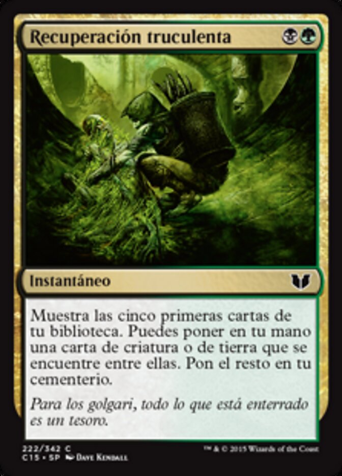 Recuperación truculenta