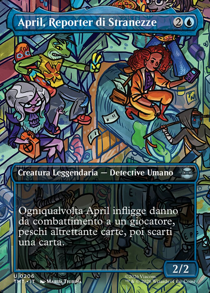 April, Reporter di Stranezze