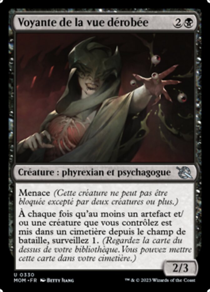 Voyante de la vue dérobée