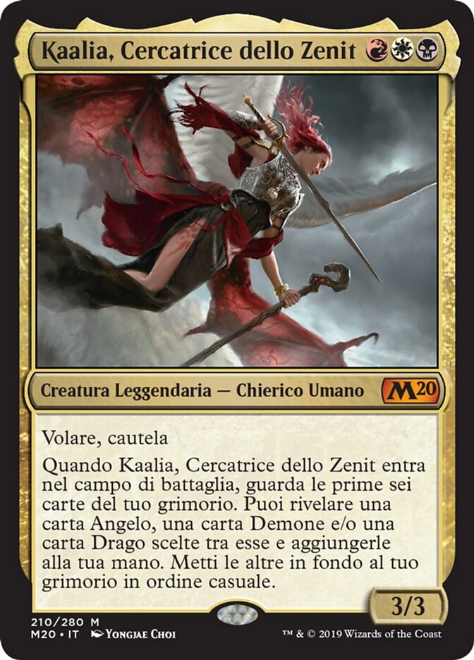 Kaalia, Cercatrice dello Zenit