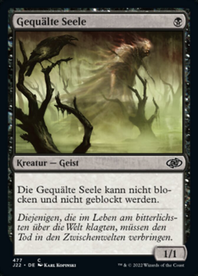 Gequälte Seele