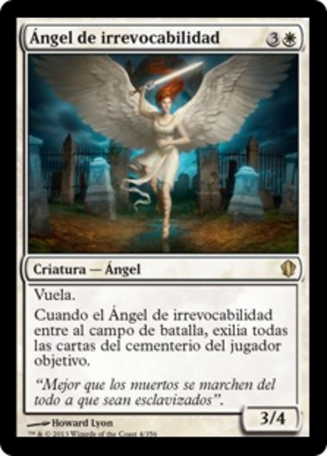Ángel de irrevocabilidad