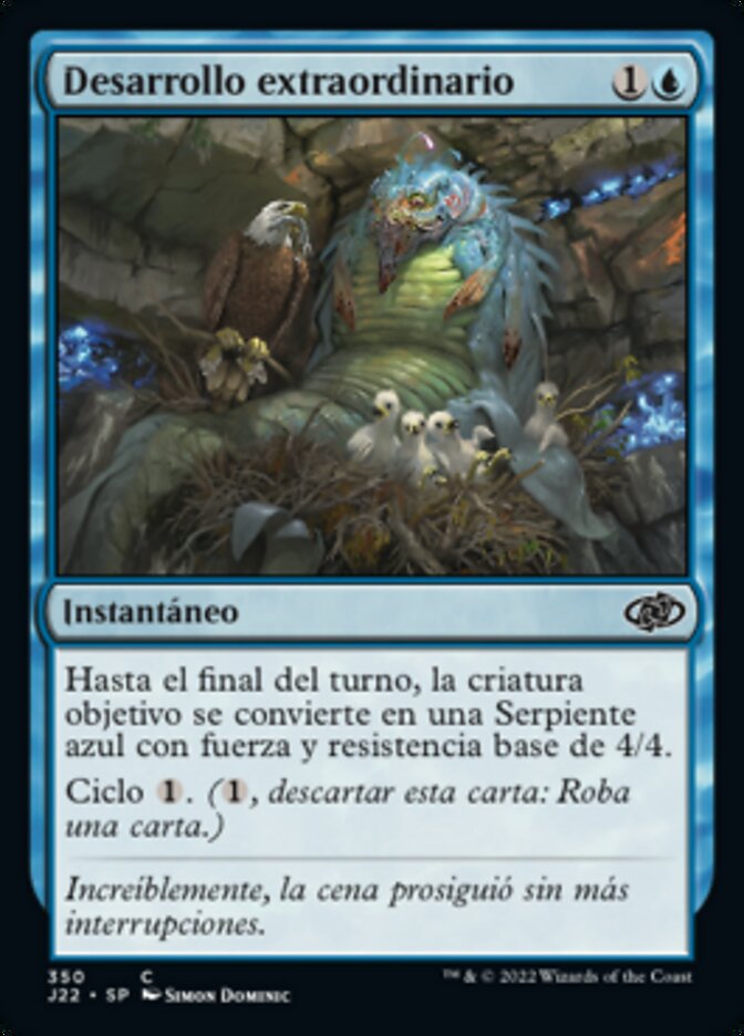 Desarrollo extraordinario