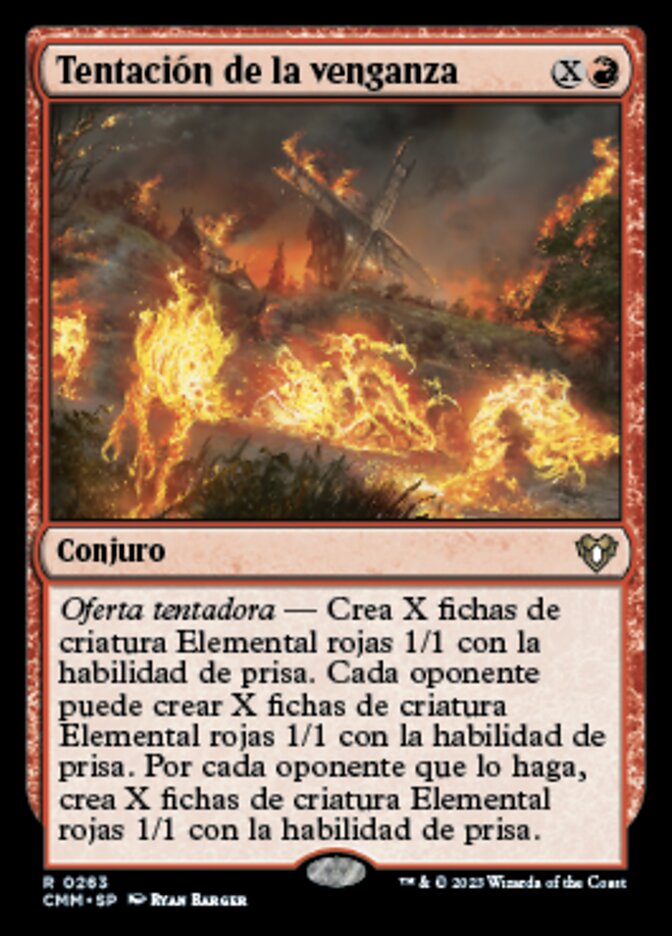 Tentación de la venganza