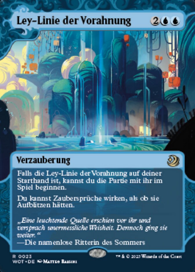 Ley-Linie der Vorahnung