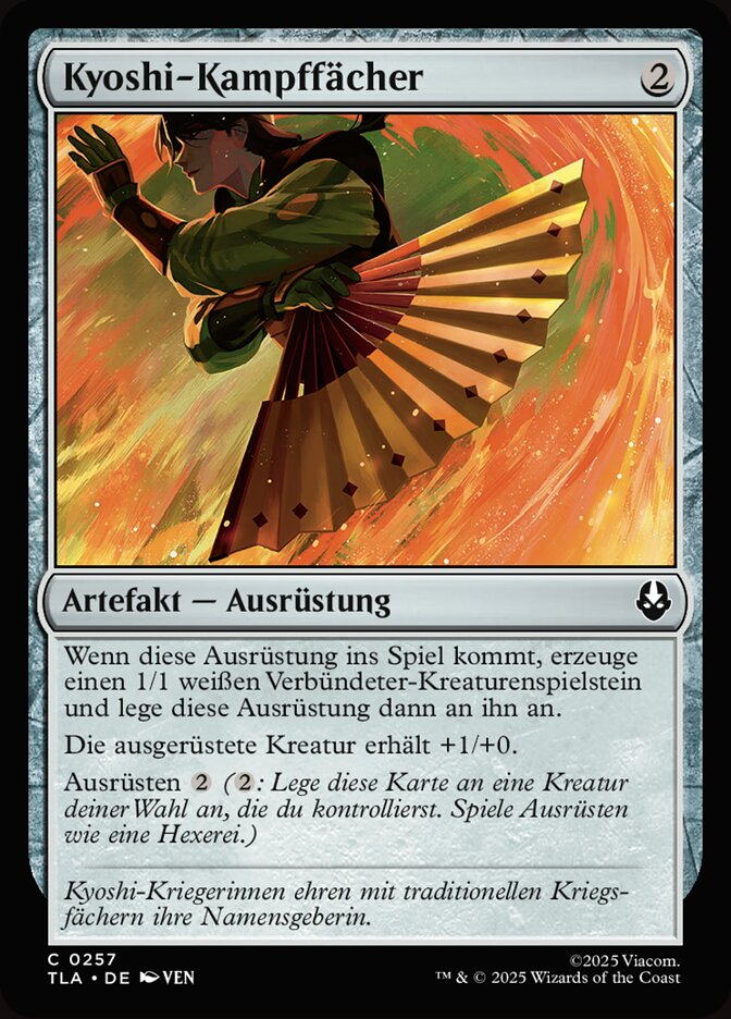 Kyoshi-Kampffächer