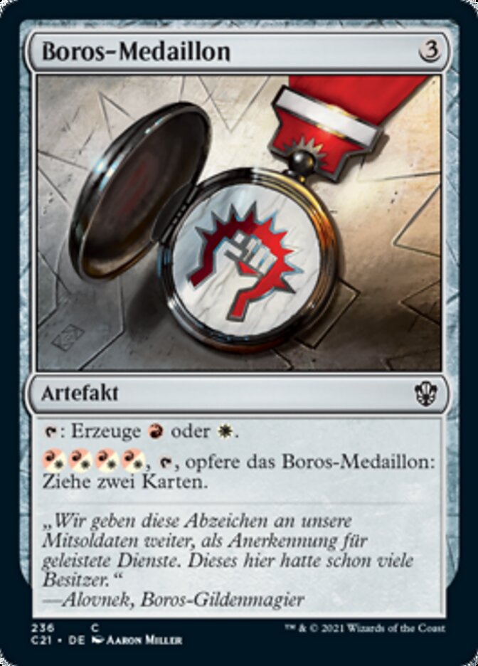 Boros-Medaillon