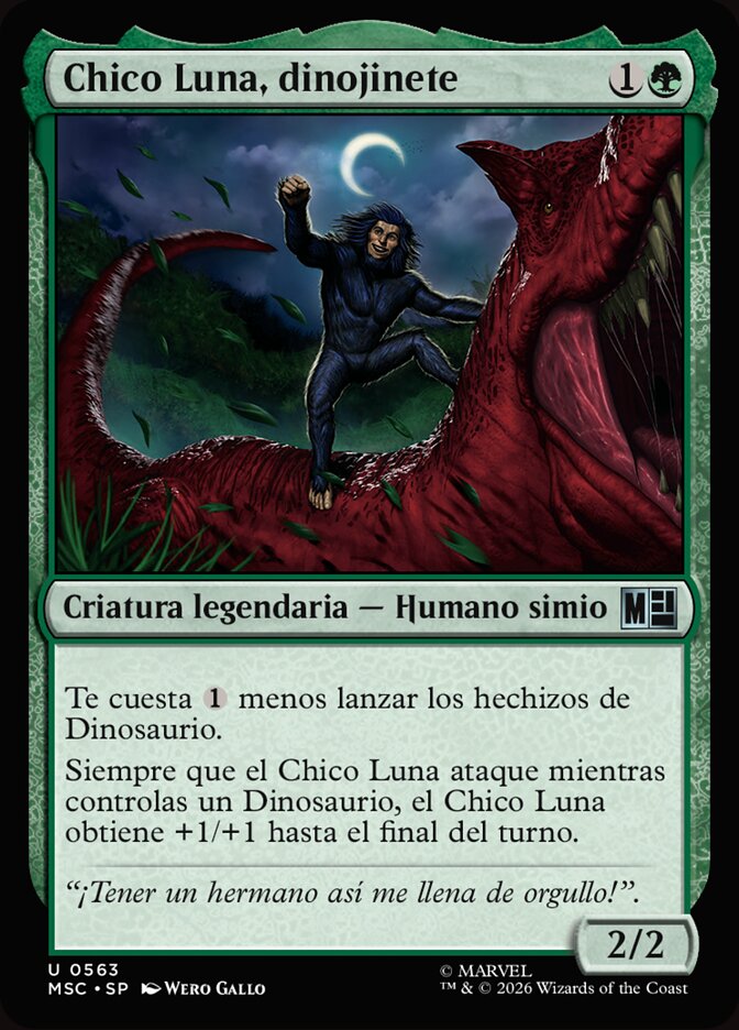 Chico Luna, dinojinete