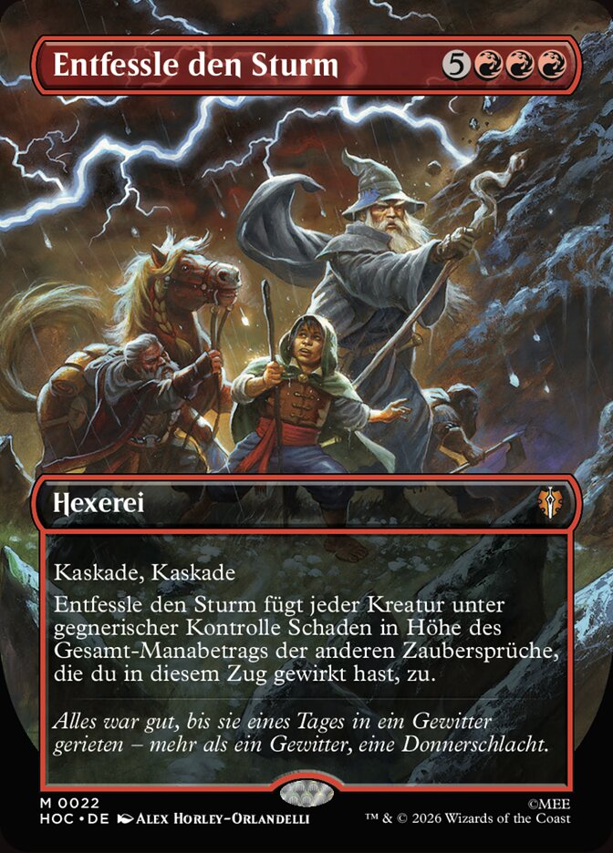 Entfessle den Sturm