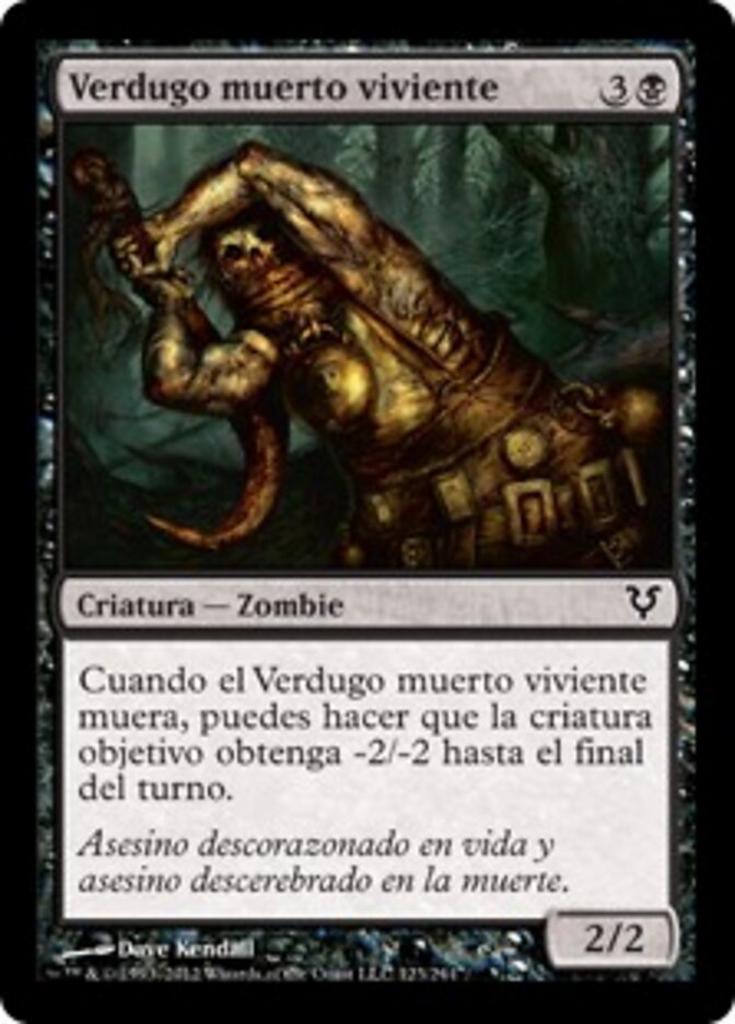 Verdugo muerto viviente