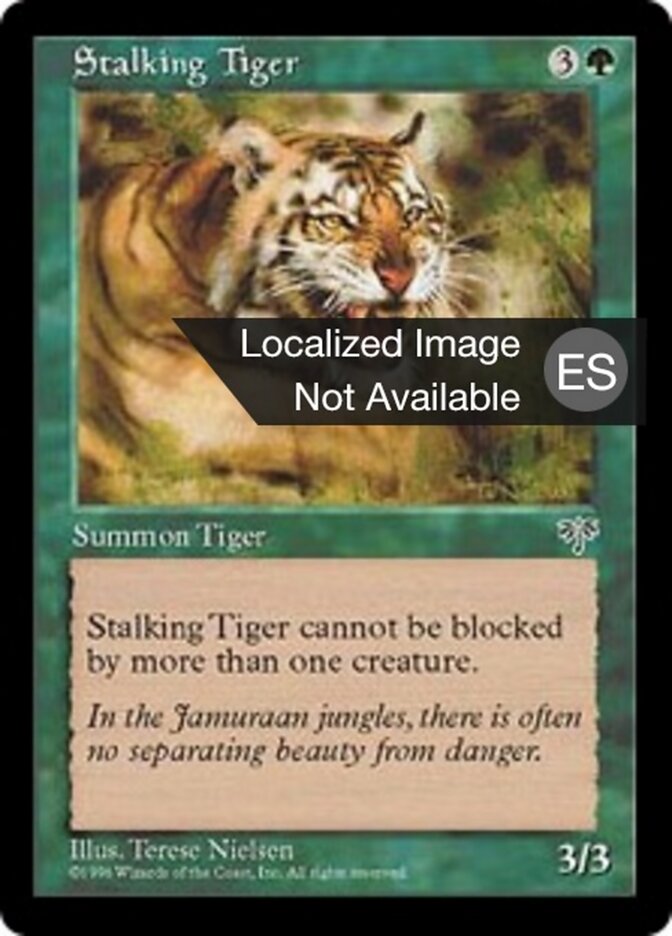 Tigre al acecho
