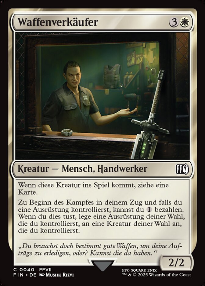 Waffenverkäufer