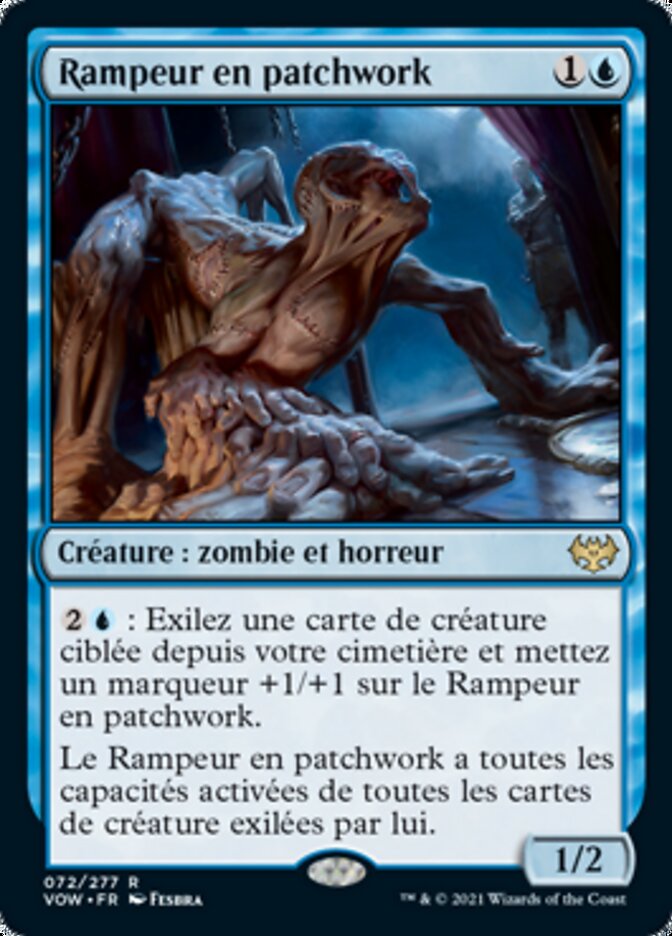 Rampeur en patchwork