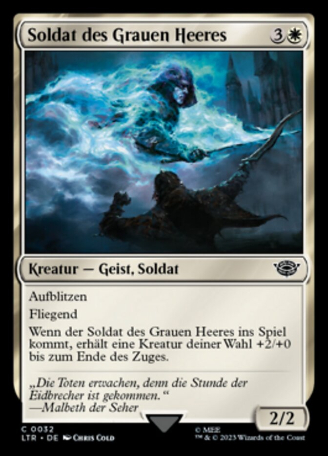 Soldat des Grauen Heeres