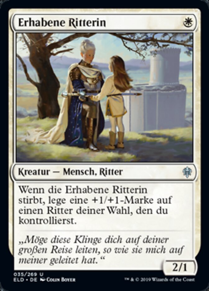 Erhabene Ritterin