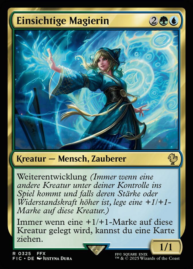 Einsichtige Magierin