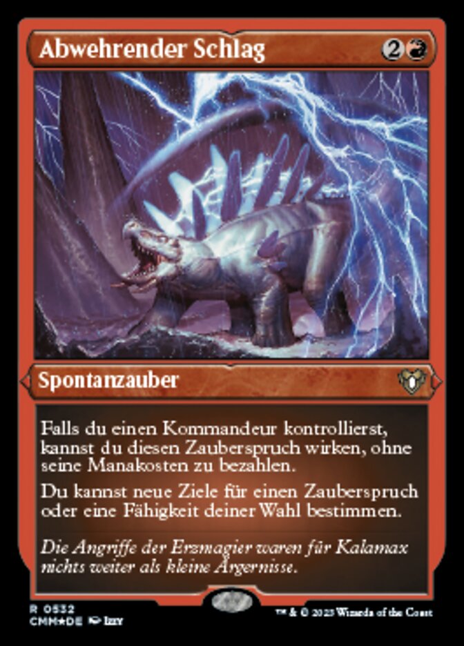 Abwehrender Schlag