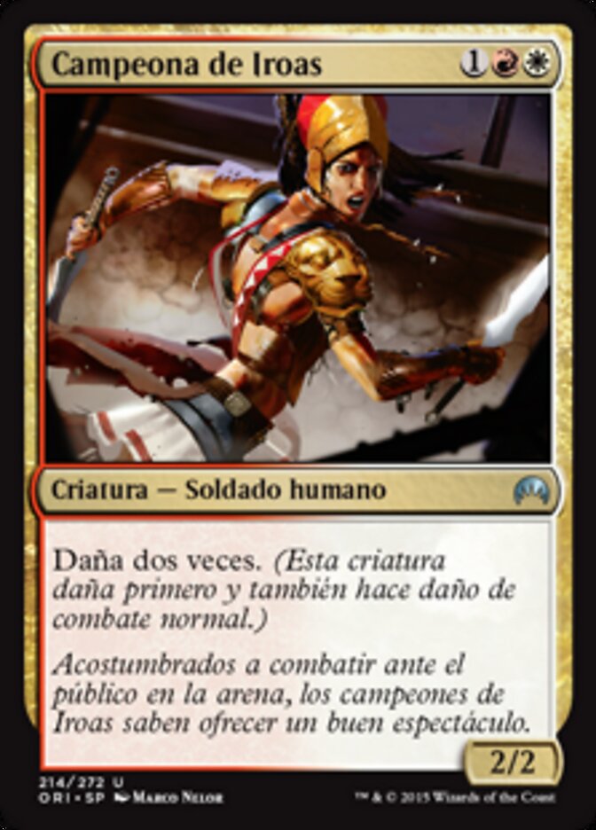 Campeona de Iroas