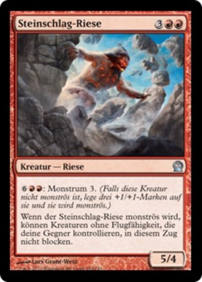 Steinschlag-Riese
