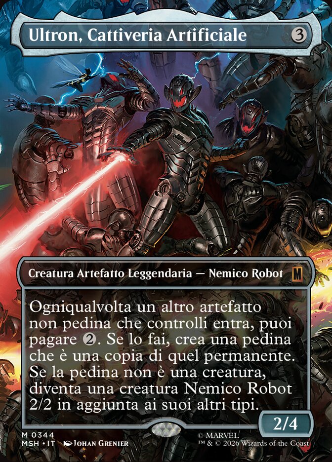 Ultron, Cattiveria Artificiale