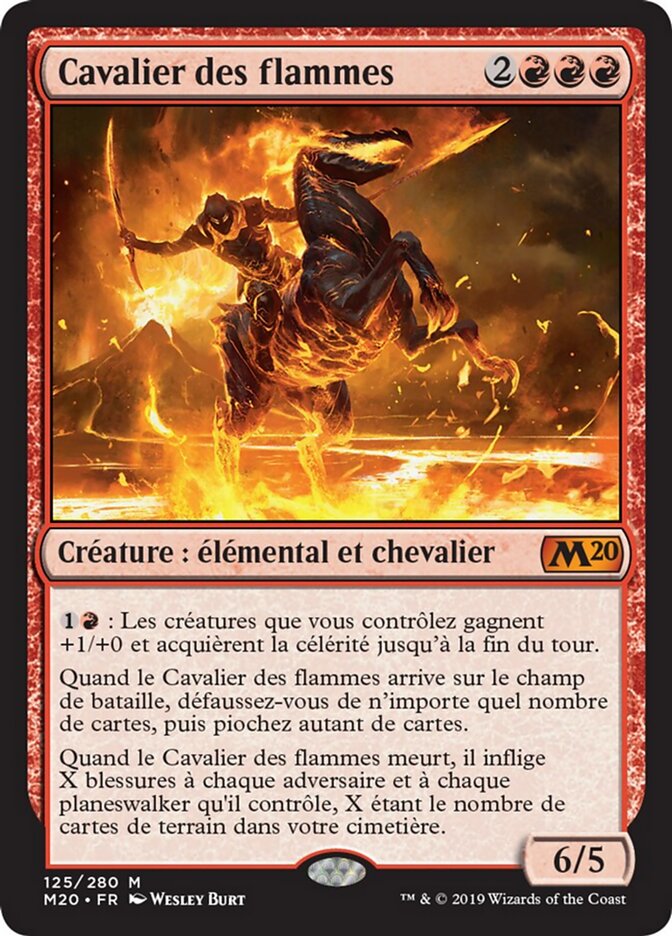 Cavalier des flammes