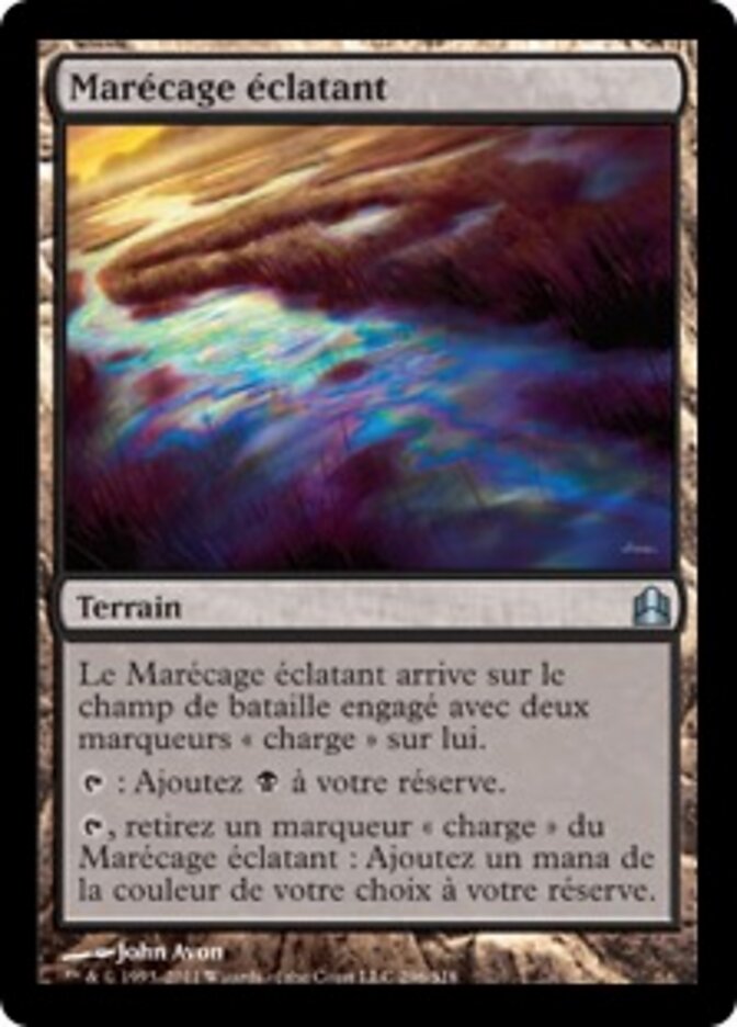 Marécage éclatant