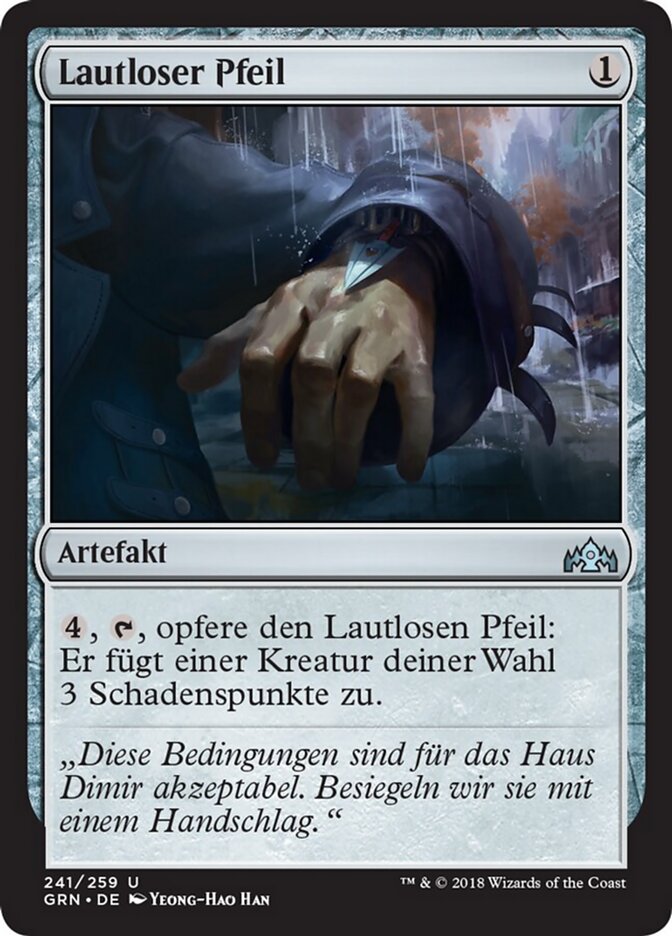 Lautloser Pfeil