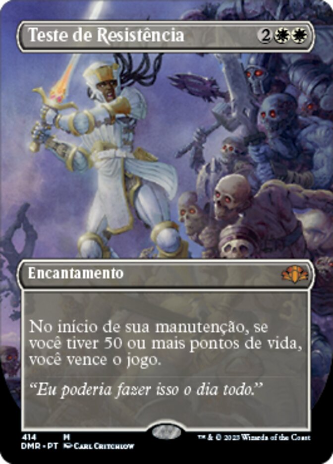 Teste de Resistência