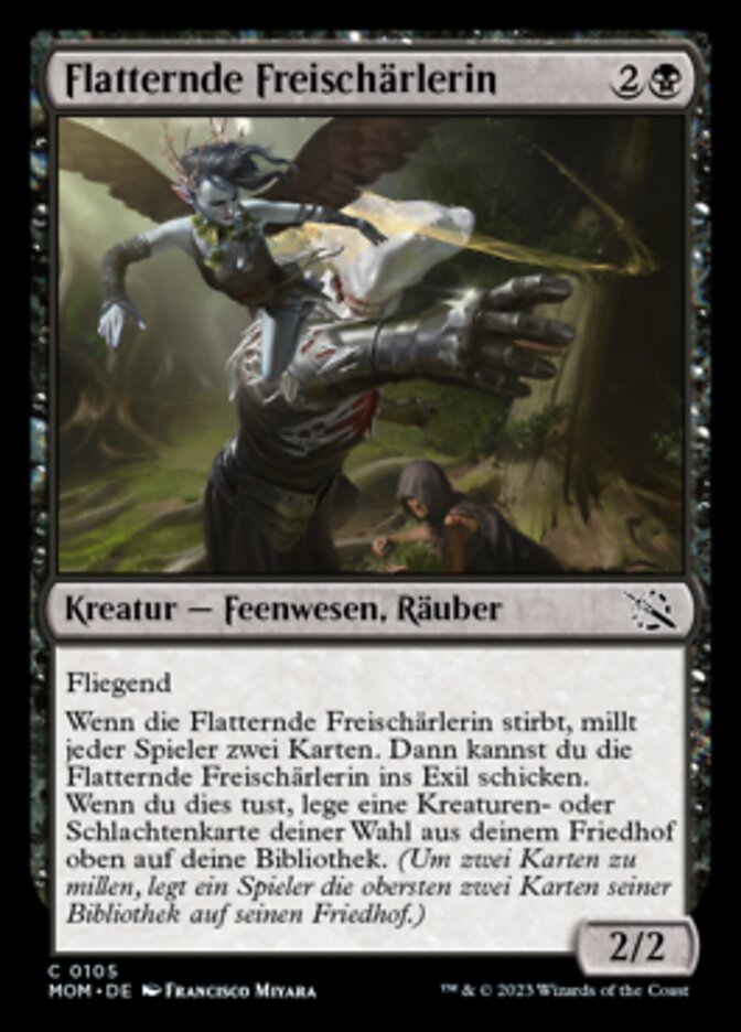 Flatternde Freischärlerin