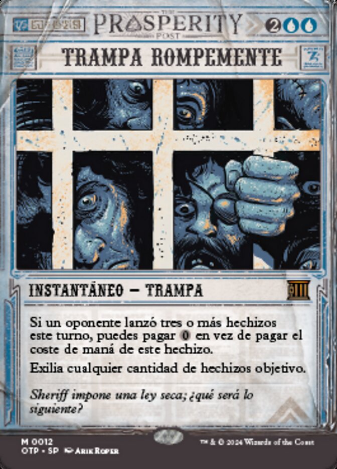 Trampa rompemente