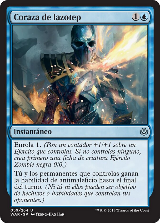 Coraza de lazotep