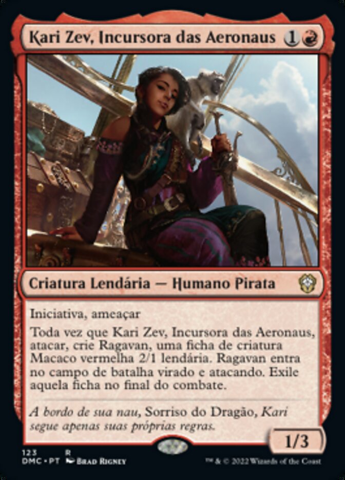 Kari Zev, Incursora das Aeronaus