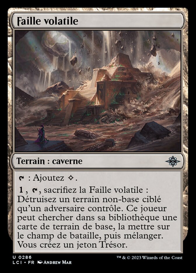 Faille volatile