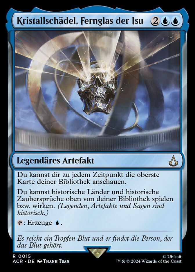Kristallschädel, Fernglas der Isu