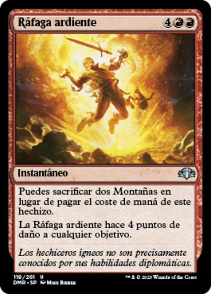 Ráfaga ardiente