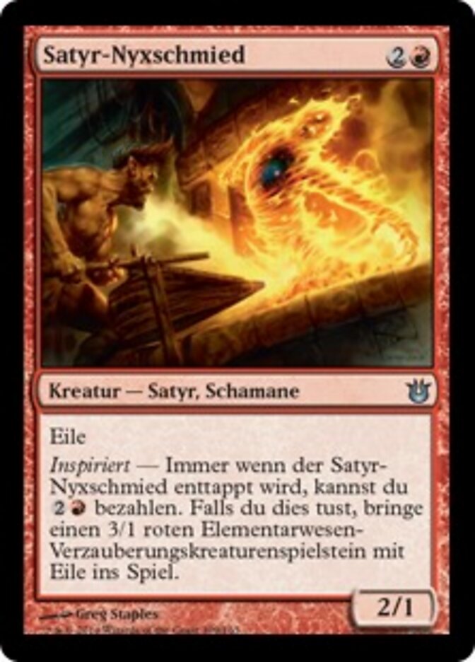 Satyr-Nyxschmied