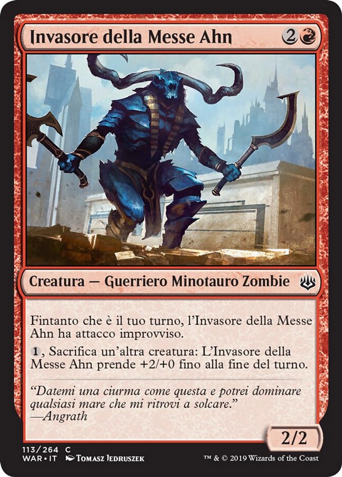 Invasore della Messe Ahn