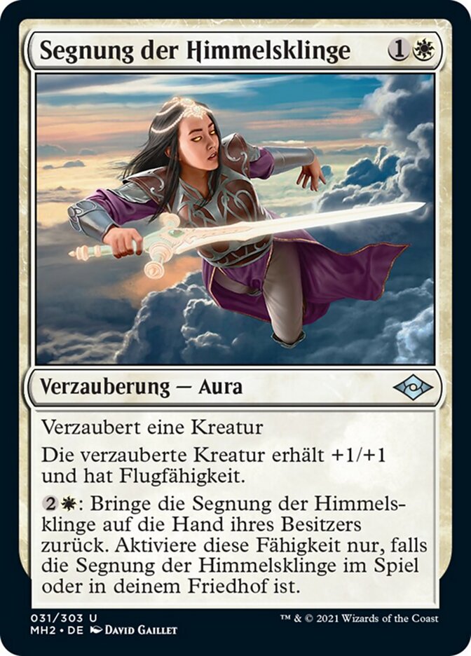 Segnung der Himmelsklinge