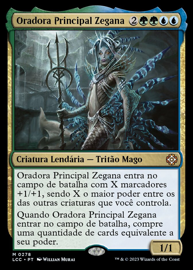 Oradora Principal Zegana