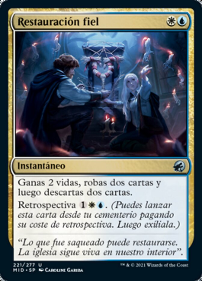 Restauración fiel