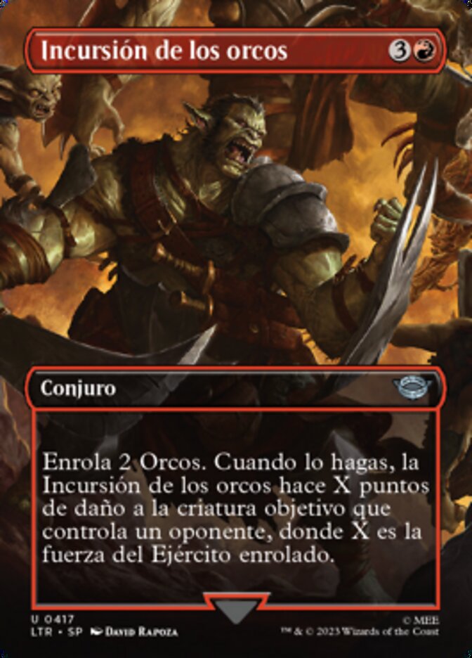 Incursión de los orcos