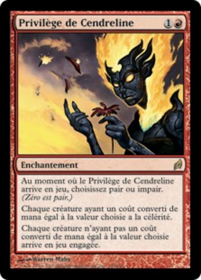 Privilège de Cendreline