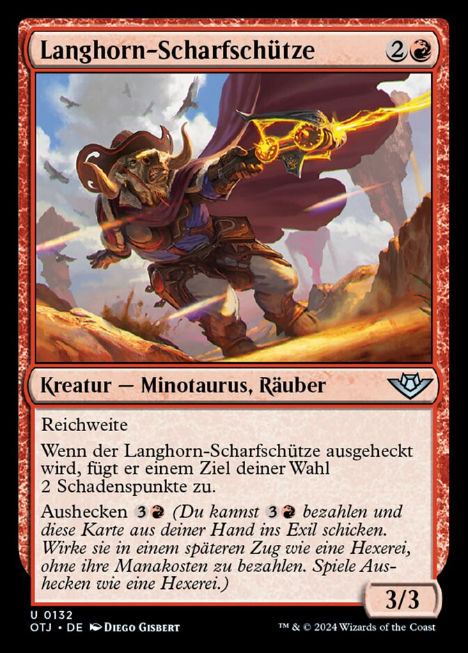 Langhorn-Scharfschütze