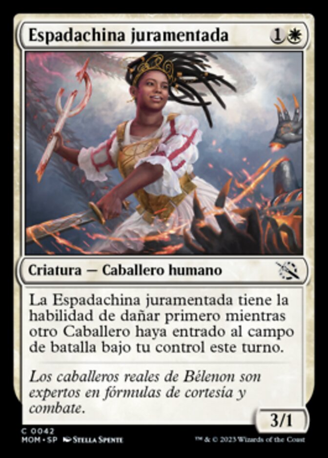 Espadachina juramentada
