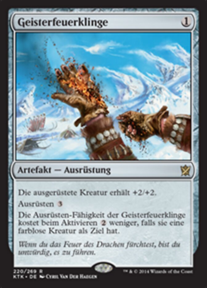 Geisterfeuerklinge