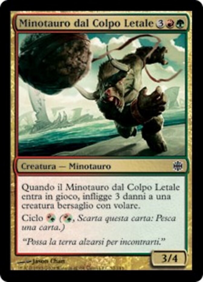 Minotauro dal Colpo Letale
