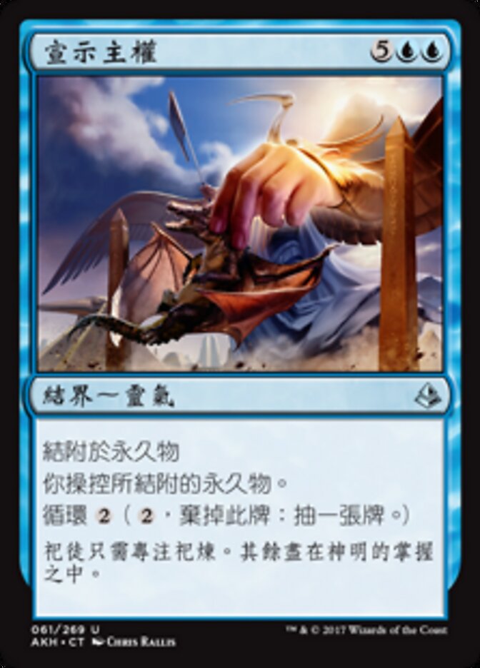 宣示主權