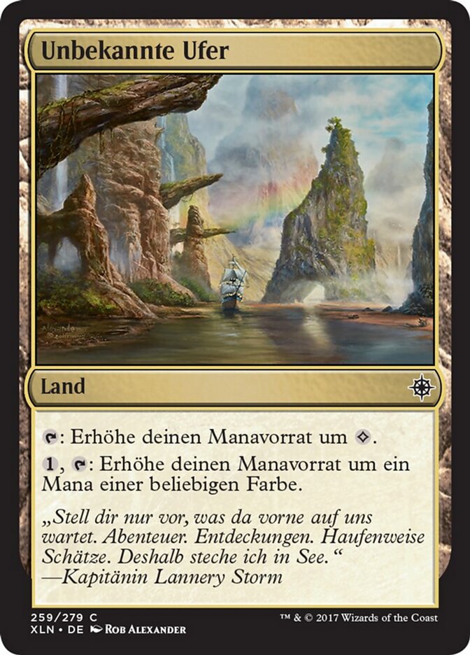 Unbekannte Ufer