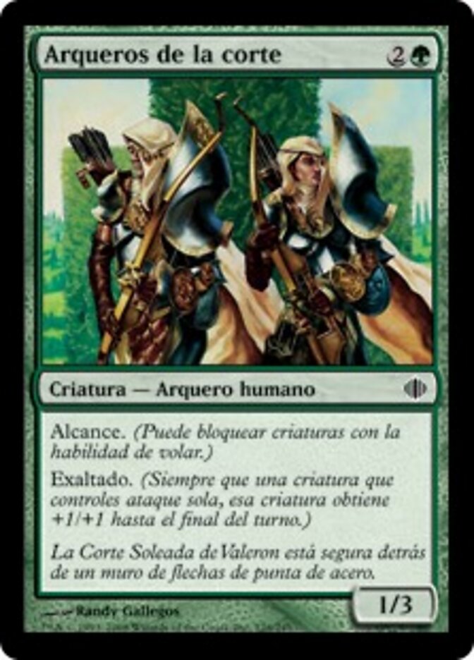 Arqueros de la corte