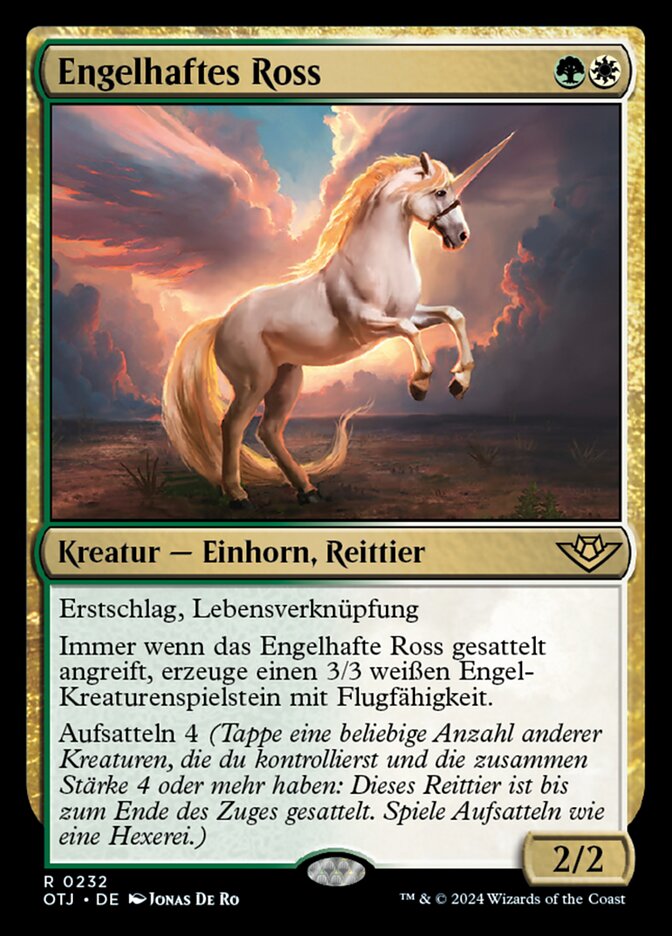 Engelhaftes Ross